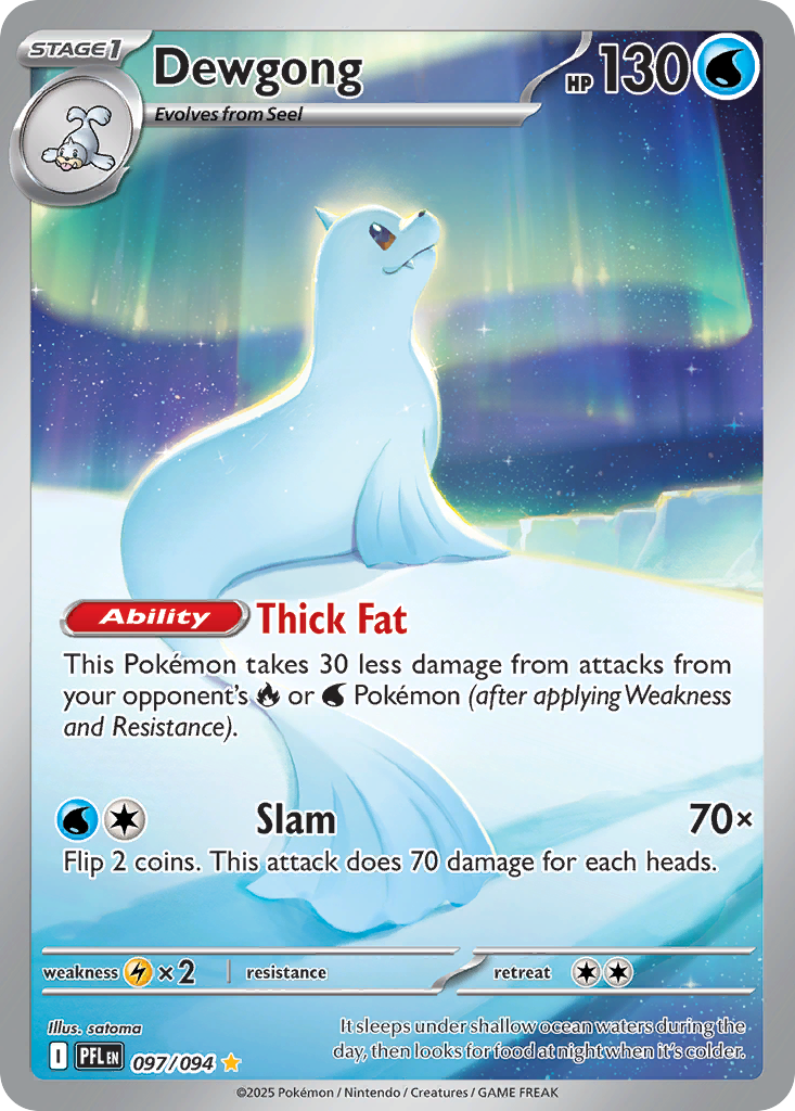 Dewgong 097/094 Phantasmal Flames
