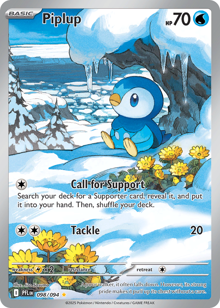 Piplup 098/094 Phantasmal Flames