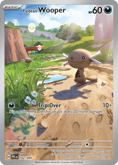 Paldean Wooper 102/094 Phantasmal Flames