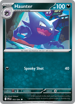 Haunter 055/094 Phantasmal Flames