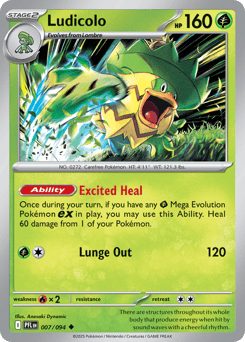 Ludicolo 007/094 Phantasmal Flames