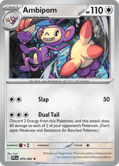 Ambipom 079/094 Phantasmal Flames