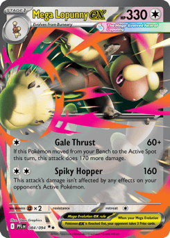 Mega Lopunny ex 084/094 Phantasmal Flames