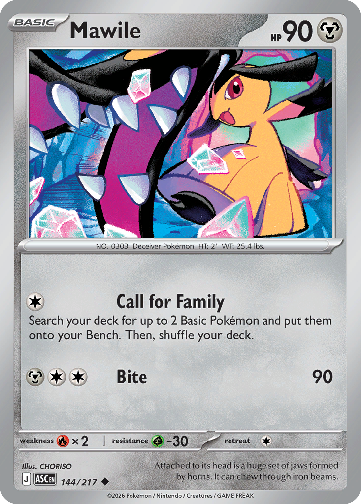 Mawile 144/217 Ascended Heroes
