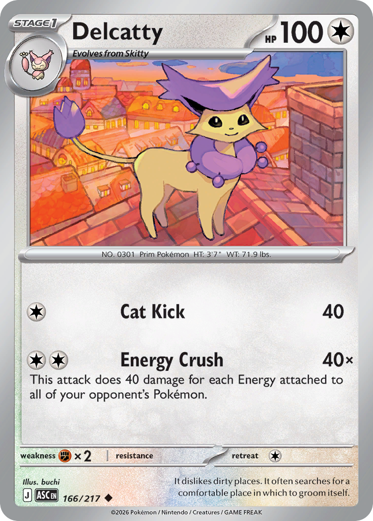 Delcatty 166/217 Ascended Heroes
