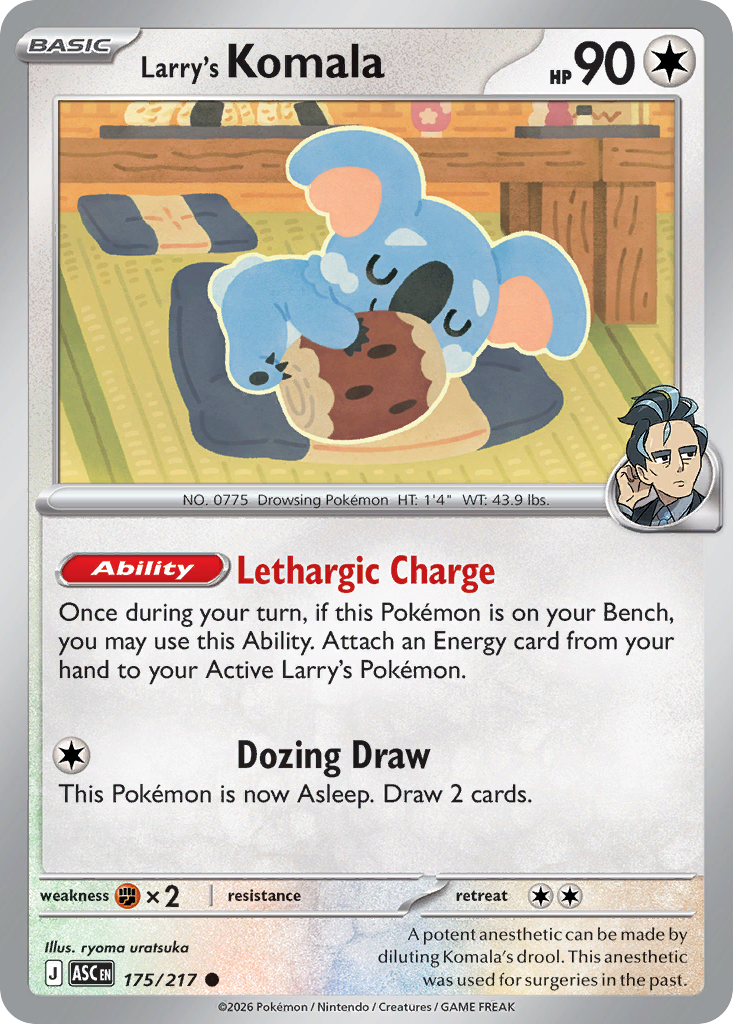 Larry's Komala 175/217 Ascended Heroes