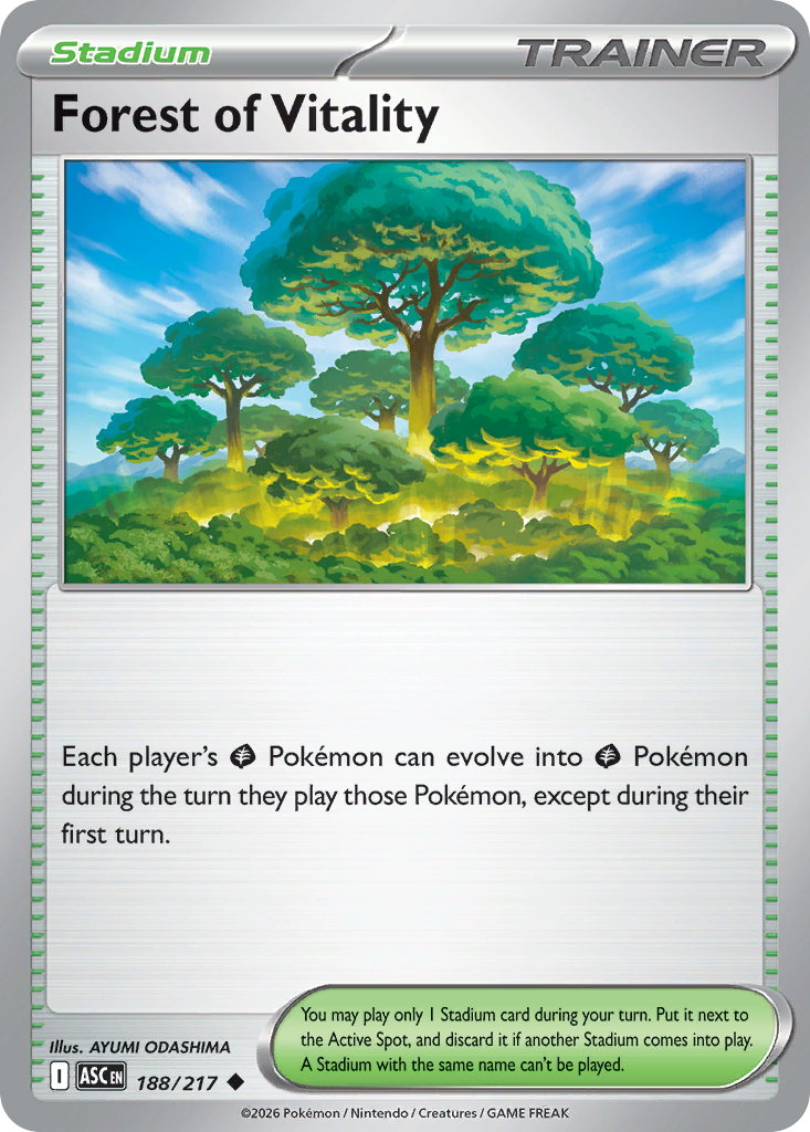 Forest of Vitality 188/217 Ascended Heroes