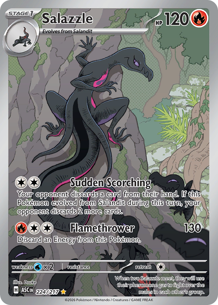 Salazzle 224/217 Ascended Heroes