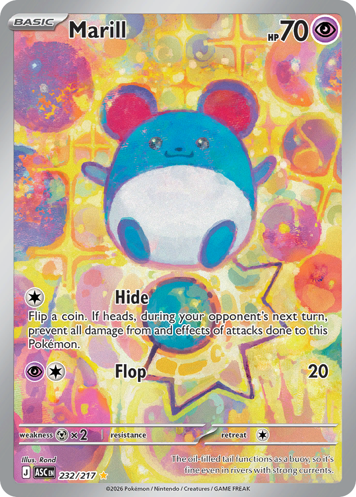 Marill 232/217 Ascended Heroes