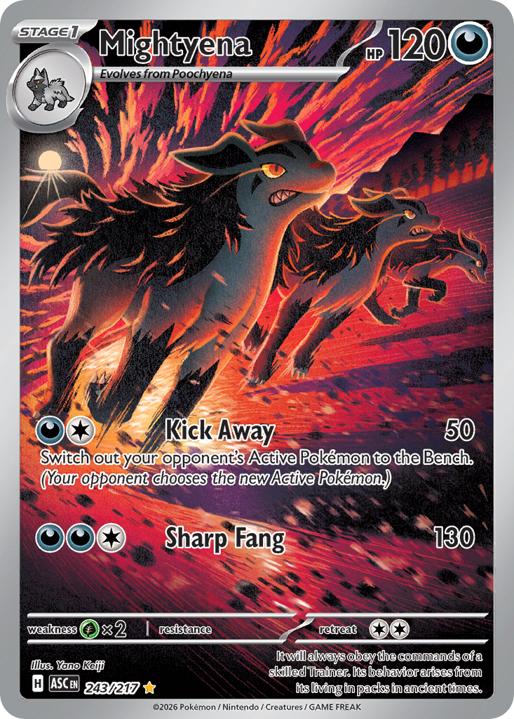 Mightyena 243/217 Ascended Heroes