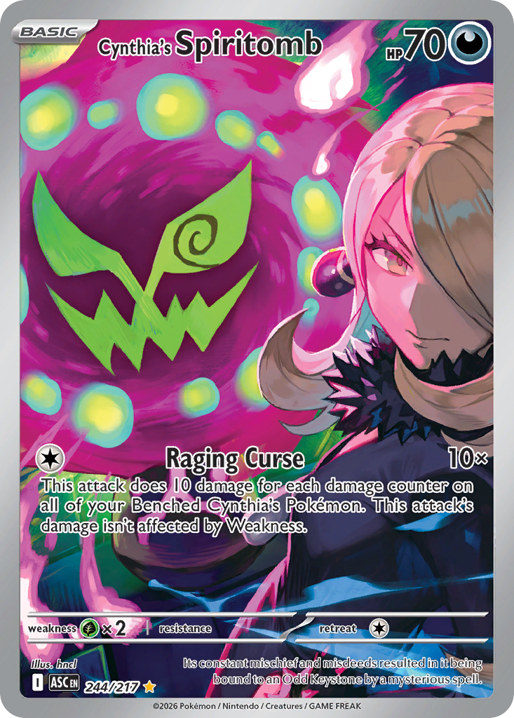 Cynthia's Spiritomb 244/217 Ascended Heroes