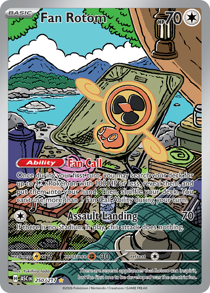 Fan Rotom 250/217 Ascended Heroes