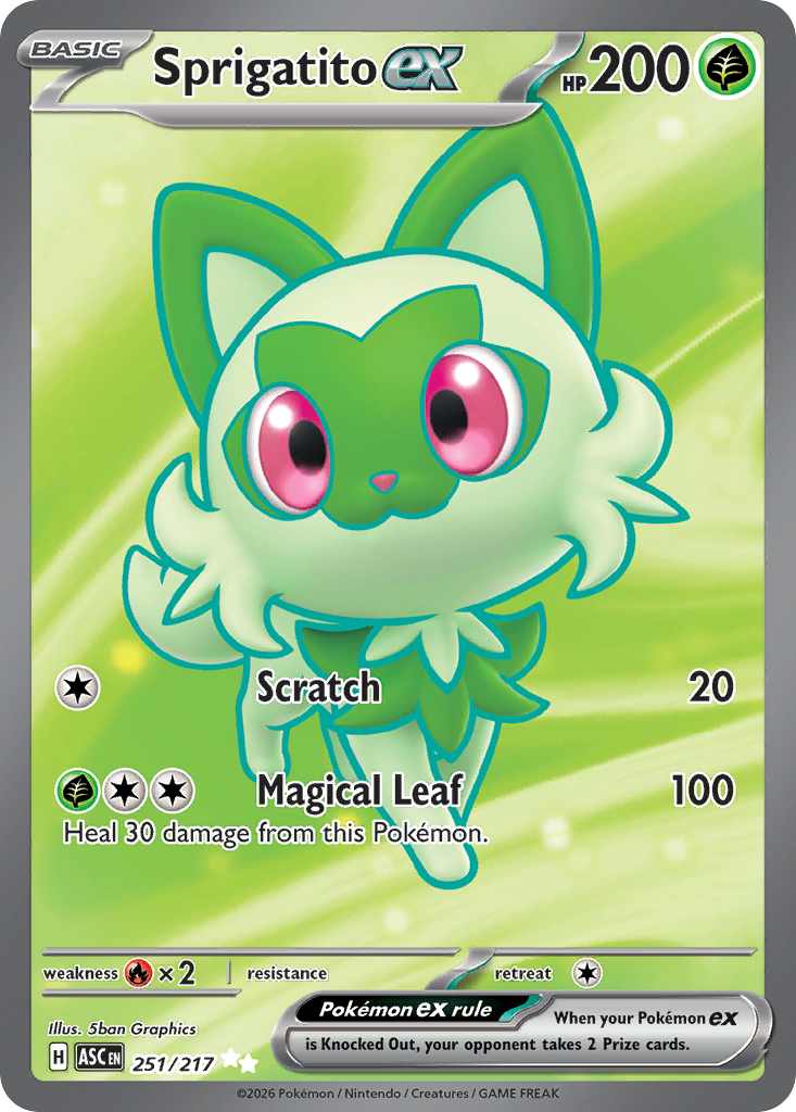 Sprigatito ex 251/217 Ascended Heroes