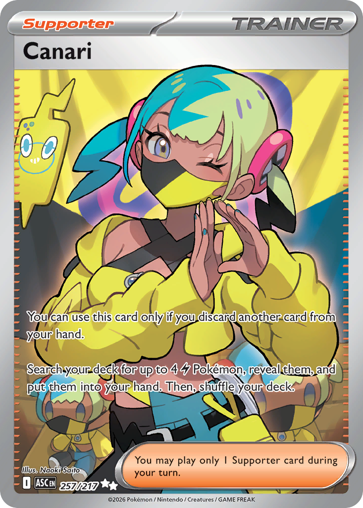 Canari 257/217 Ascended Heroes