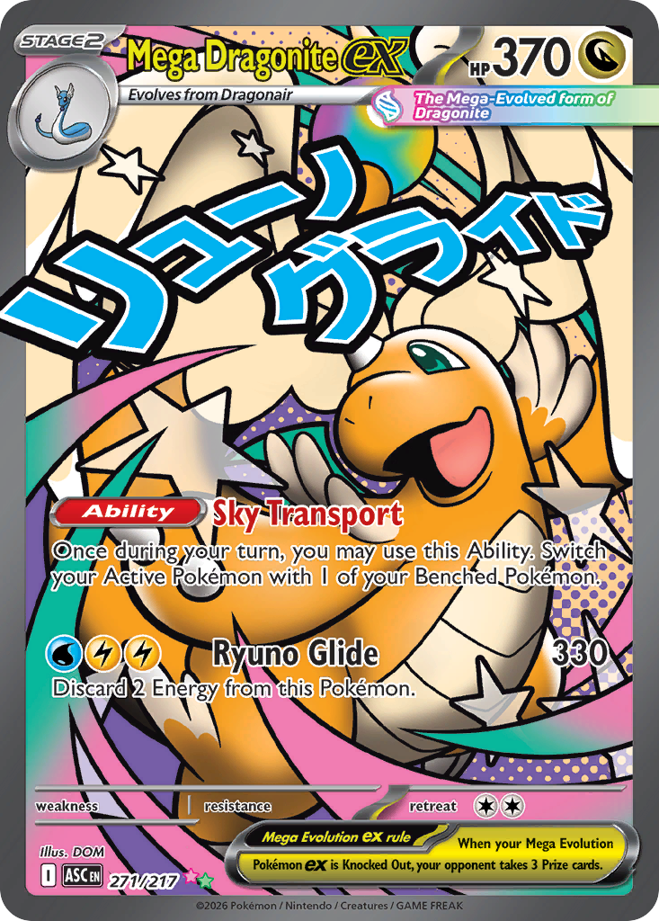Mega Dragonite ex 271/217 Ascended Heroes