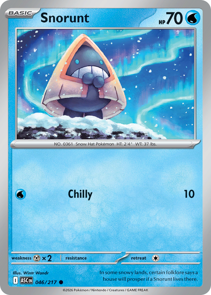 Snorunt 046/217 Ascended Heroes