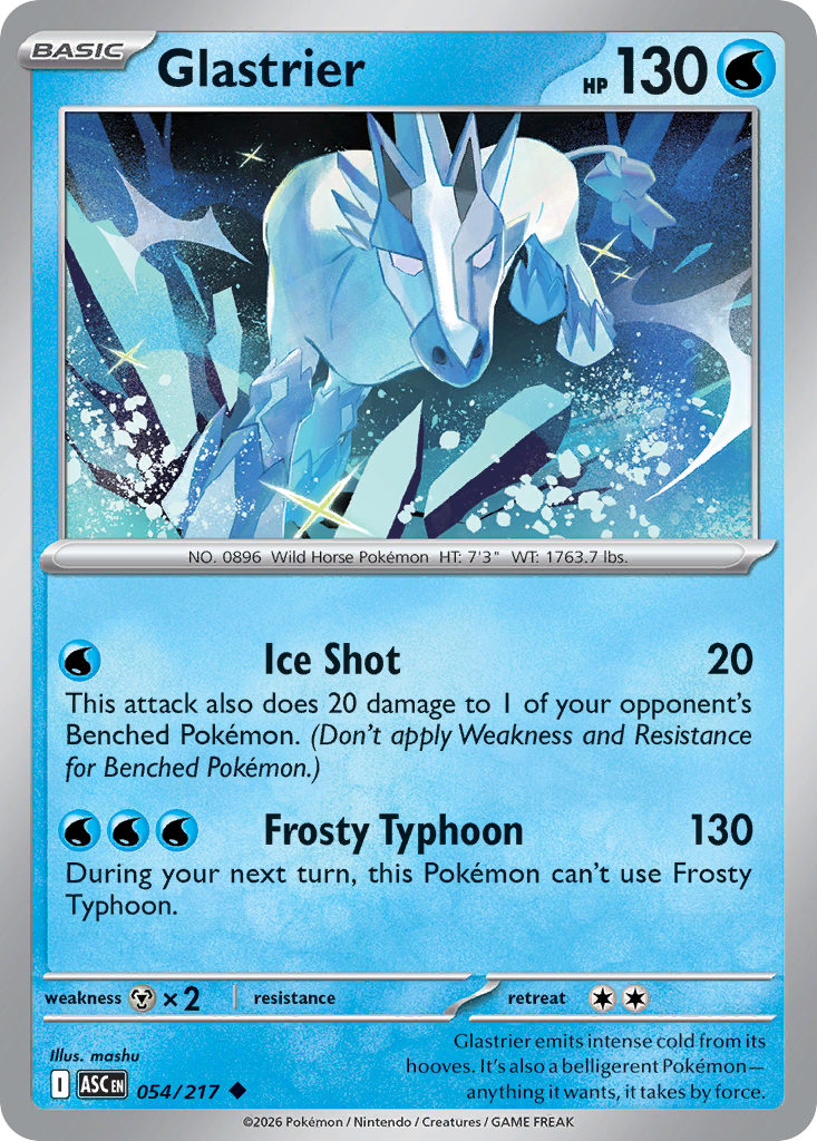 Glastrier 054/217 Ascended Heroes