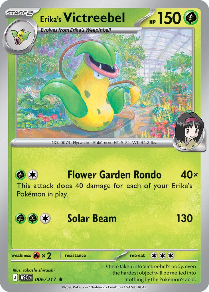 Erika's Victreebel 006/217 Ascended Heroes