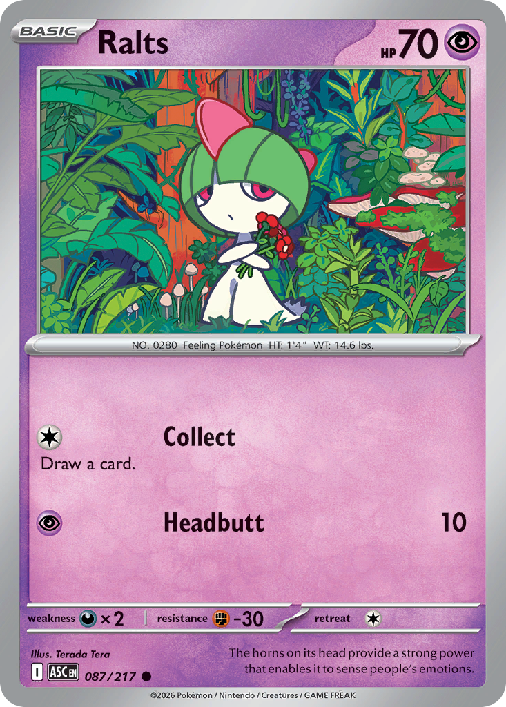 Ralts 087/217 Ascended Heroes