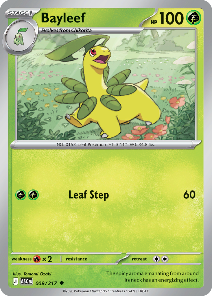 Bayleef 009/217 Ascended Heroes