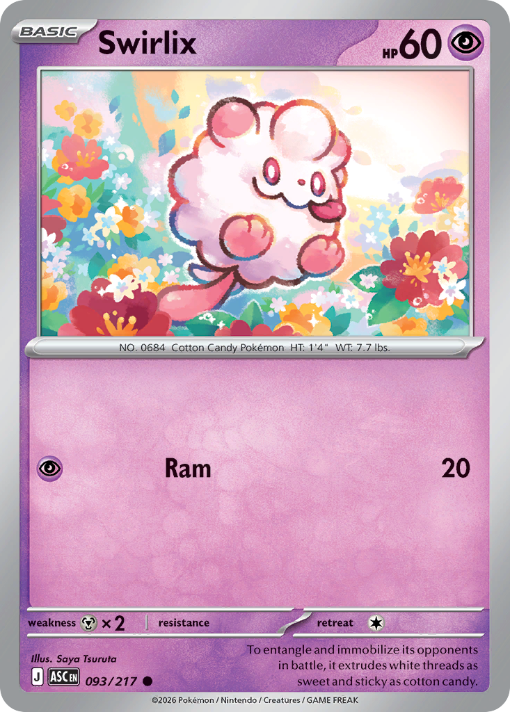 Swirlix 093/217 Ascended Heroes