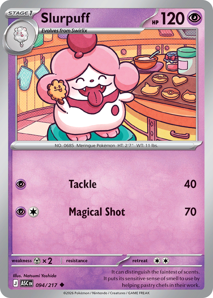 Slurpuff 094/217 Ascended Heroes