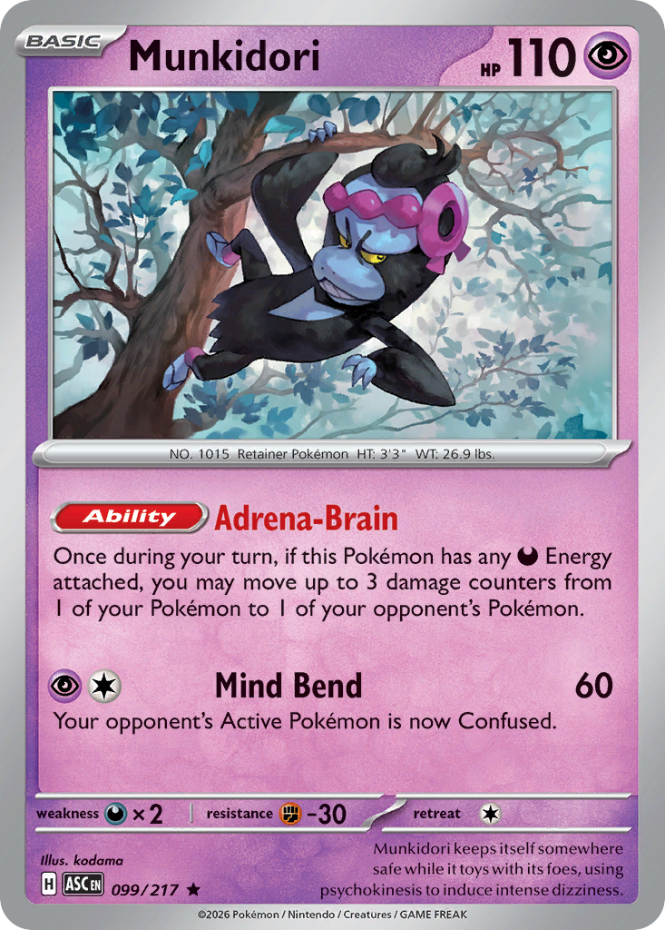 Munkidori 099/217 Ascended Heroes