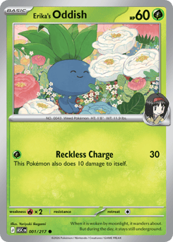 Erika's Oddish 001/217 Ascended Heroes