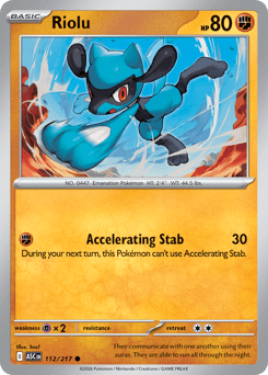 Riolu 112/217 Ascended Heroes
