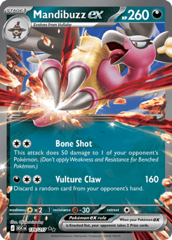 Mandibuzz ex 139/217 Ascended Heroes