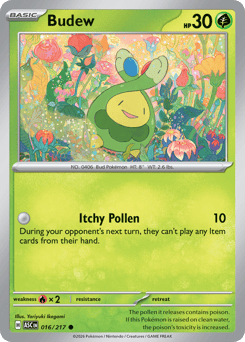 Budew 016/217 Ascended Heroes