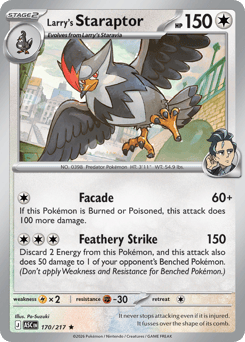 Larry's Staraptor 170/217 Ascended Heroes