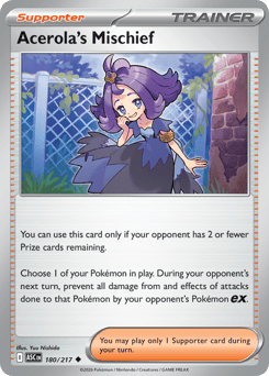 Acerola's Mischief 180/217 Ascended Heroes