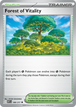 Forest of Vitality 188/217 Ascended Heroes
