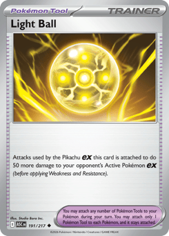 Light Ball 191/217 Ascended Heroes