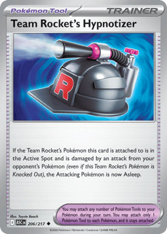 Team Rocket's Hypnotizer 206/217 Ascended Heroes