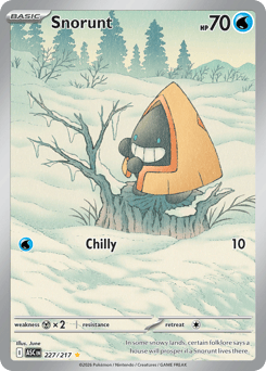 Snorunt 227/217 Ascended Heroes