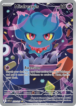 Misdreavus 233/217 Ascended Heroes