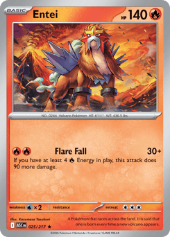 Entei 025/217 Ascended Heroes