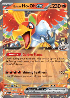 Ethan's Ho-Oh ex 026/217 Ascended Heroes