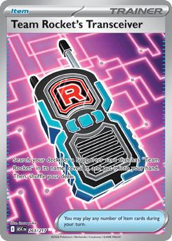 Team Rocket's Transceiver 263/217 Ascended Heroes