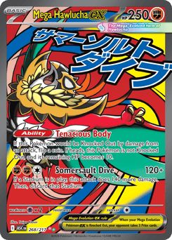 Mega Hawlucha ex 268/217 Ascended Heroes