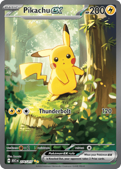 Pikachu ex 276/217 Ascended Heroes