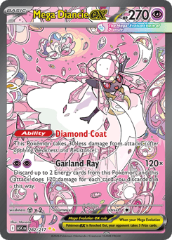 Mega Diancie ex 282/217 Ascended Heroes