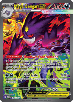 Mega Gengar ex 284/217 Ascended Heroes