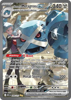 Steven's Metagross ex 289/217 Ascended Heroes
