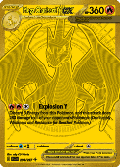 Mega Charizard Y ex 294/217 Ascended Heroes