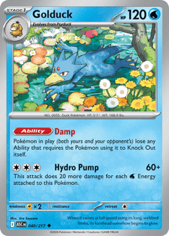 Golduck 040/217 Ascended Heroes