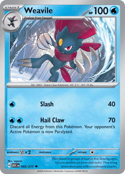 Weavile 045/217 Ascended Heroes
