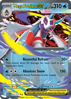 Mega Froslass ex 047/217 Ascended Heroes